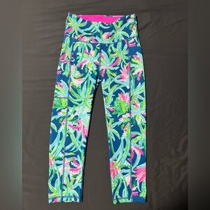 Lilly Pulitzer Colorful Floral Leggings